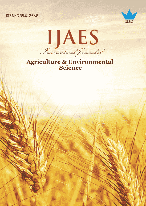 SSRG International Journal of Agriculture & Environmental Science ( SSRG - IJAES )