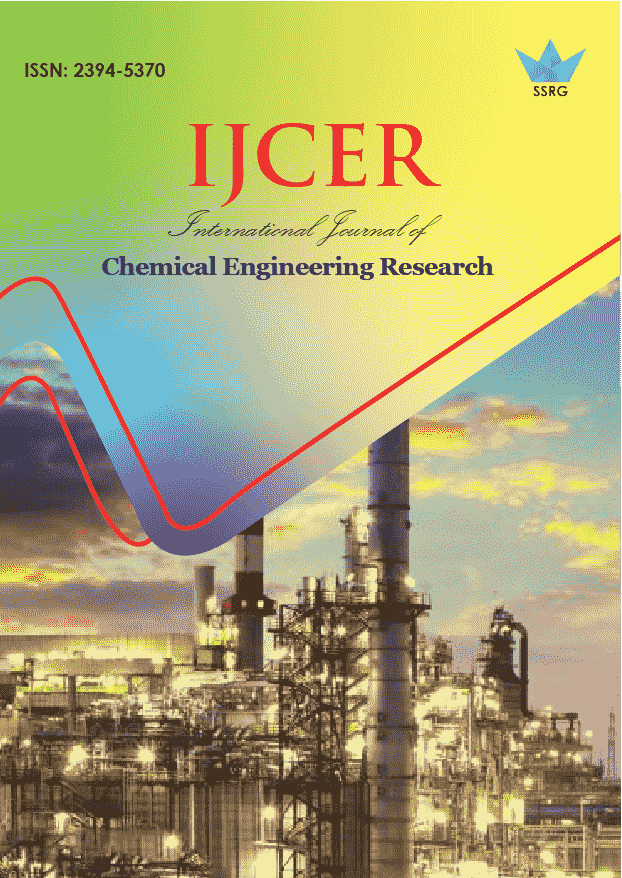 SSRG International Journal of Chemical Engineering Research ( SSRG - IJCER )