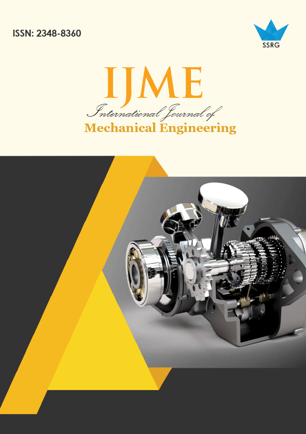SSRG International Journal of Mechanical Engineering ( SSRG - IJME )