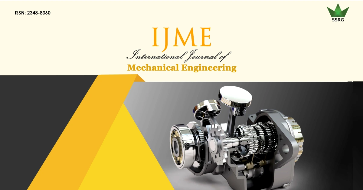 International Journal of Mechanical Engineering IJME SSRG